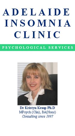 Adelaide Insomnia Clinic Clarence Park Naturaltherapypages Com Au