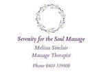 Serenity for the Soul Massage