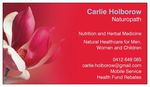 Carlie Holborow Naturopath