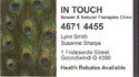 In Touch Bowen & Natural Therapies Clinic