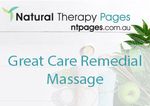 Great Care Remedial Massage