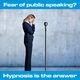 Hypnosis For Public Speaking