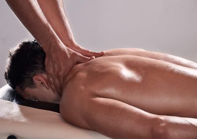 Relaxation men's massage