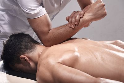 Sports massage for men