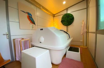 Floatation Therapy is included on our health & wellness retreats