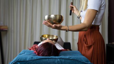 1:1 Sound Healing Session w Tibetan Bowl