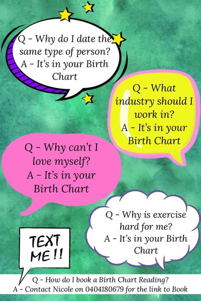 Birth Charts have the Answers!