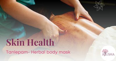 Full body herbal body mask for skin health
