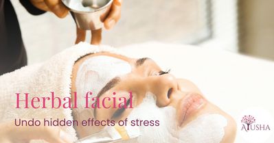 Facial with bespoke herbs that match your Ayurvedic body type