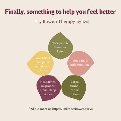 Try Bowen Therapy today!