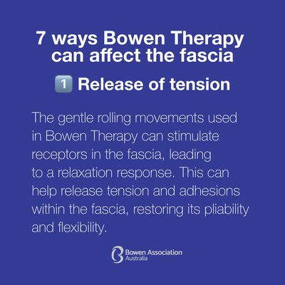 Release of muscle tension