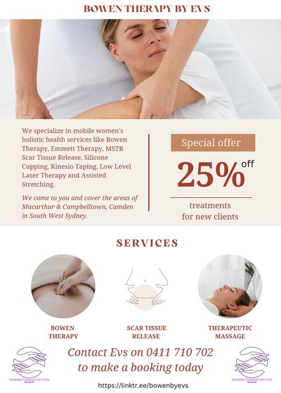 New clients 25% off first treatment