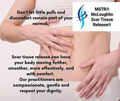 Scar tissue is deeper than the surface