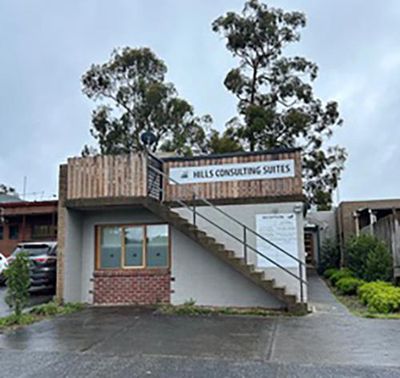 Entry to Hills Consulting Suites